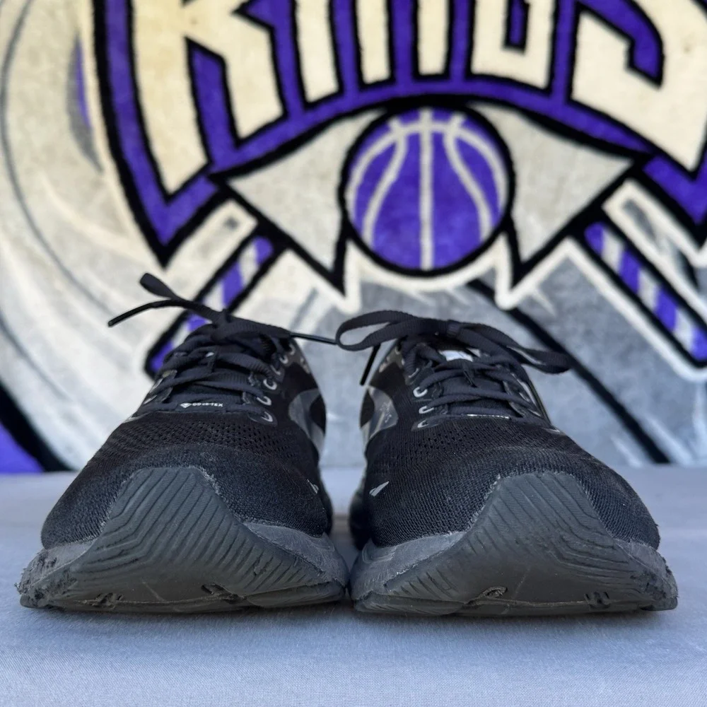 Size 12‎ - Men's Brooks Ghost 15 Running Shoes Triple Black 1103932E020